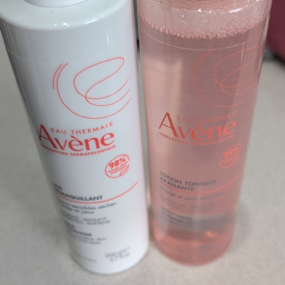 Avene Cleanser And Toner Set New Full Size Products